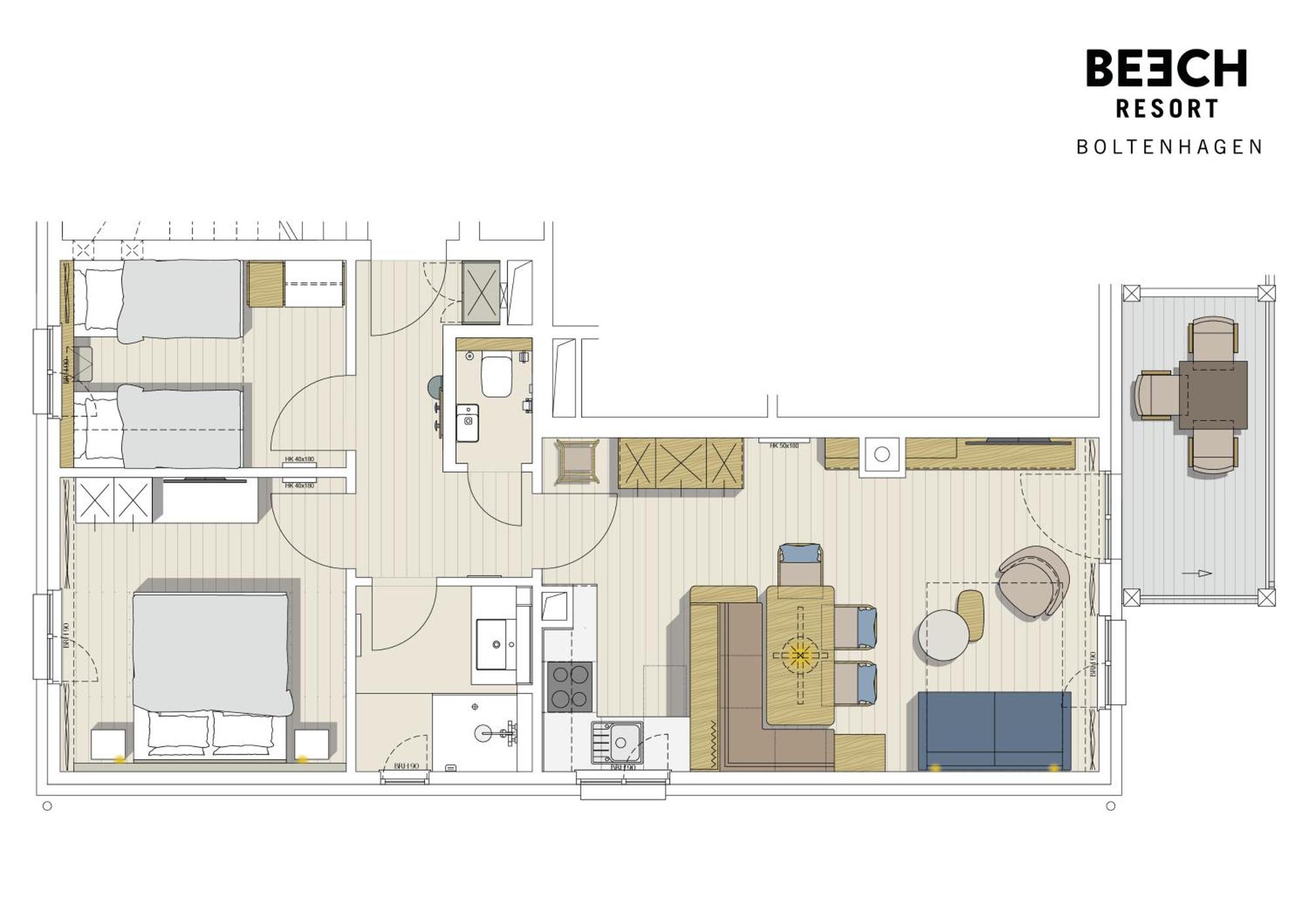 Beech Resort Boltenhagen Bagian luar foto