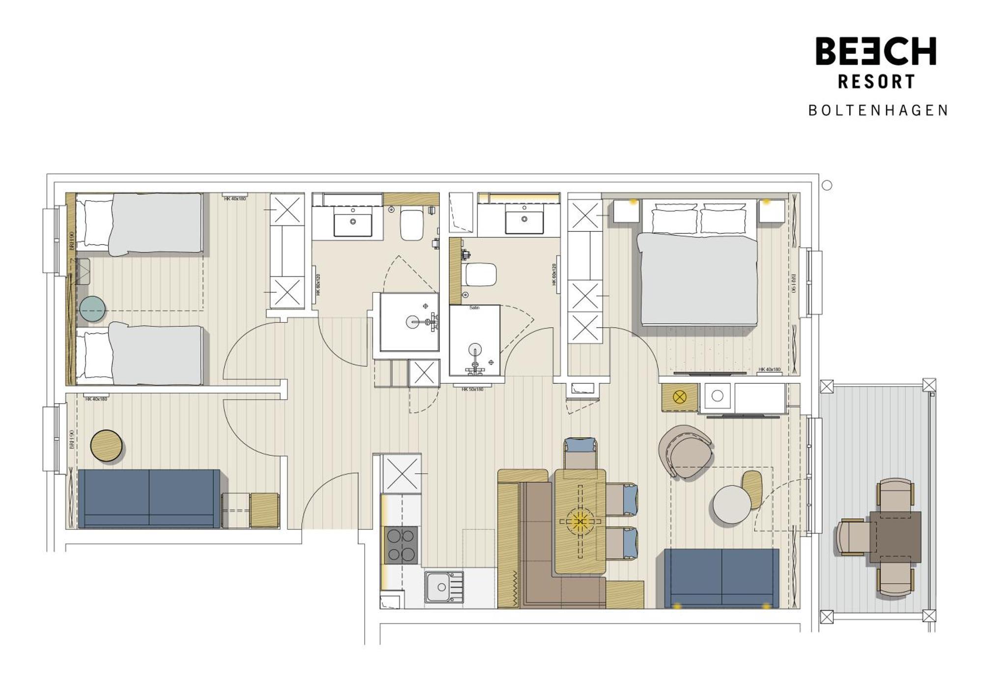 Beech Resort Boltenhagen Bagian luar foto